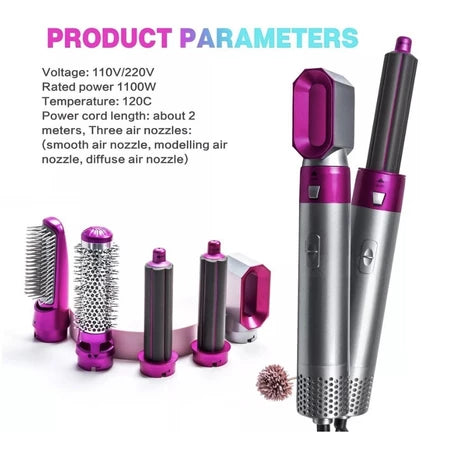 VA Cepillo Cabello 5 en 1
